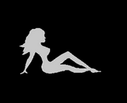 pic for mud flap girl black